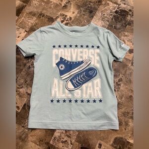 Converse Kids' Blue Graphic T-Shirt 4 years